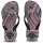 Schoenen Meisjes Slippers Havaianas KIDS SLIM GLITTER TRENDY Roze / Zwart / Violet