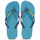Schoenen Slippers Havaianas BRASIL LOGO Blauw