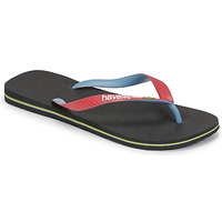 Schoenen Slippers Havaianas BRASIL MIX Zwart / Rood / Blauw