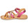 Schoenen Meisjes Sandalen / Open schoenen Mod'8 CANISSA Roze / Orange