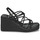 Schoenen Dames Sandalen / Open schoenen Bronx New-wanda Zwart
