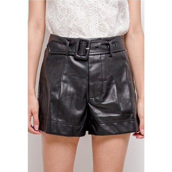 Textiel Dames Korte broeken / Bermuda's Fashion brands  Zwart