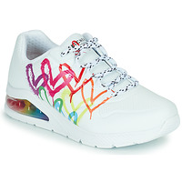 Schoenen Dames Lage sneakers Skechers UNO 2 Wit / Multicolour