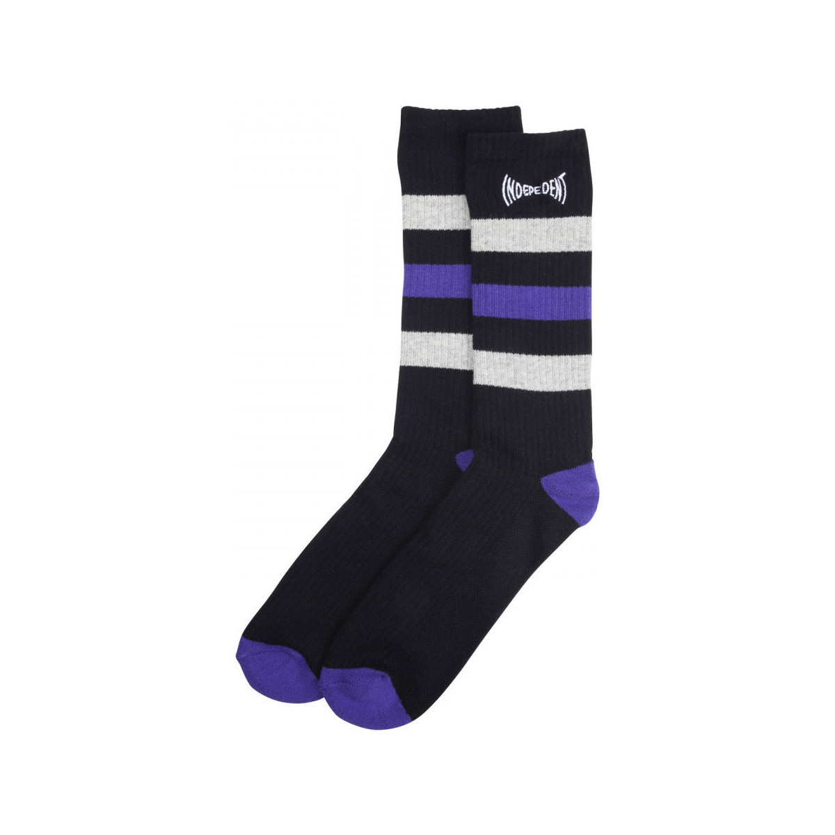 Ondergoed Heren Sokken Independent Span stripe socks Zwart