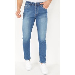 Textiel Heren Skinny jeans True Rise E Spijkerbroek Regular Fit Blauw
