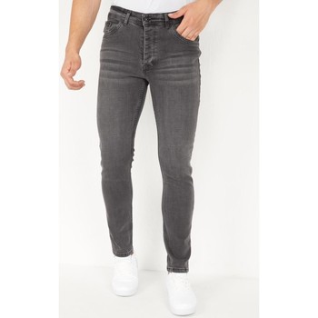 Textiel Heren Skinny jeans True Rise Grijze Jeans Regular Fit Grijs