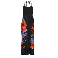 Textiel Dames Lange jurken Desigual VEST_POMELO Zwart / Multicolour