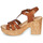 Schoenen Dames Sandalen / Open schoenen Ulanka KAROLA Cognac