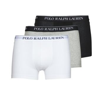 Ondergoed Heren Boxershorts Polo Ralph Lauren CLASSIC TRUNK X3 Zwart / Wit / Grijs