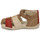 Schoenen Kinderen Sandalen / Open schoenen Kickers BIGBAZAR-2 Brown / Beige / Bordeaux