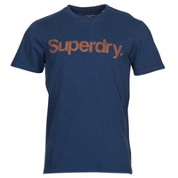 Textiel Heren T-shirts korte mouwen Superdry VINTAGE CL CLASSIC TEE Pilot / Mid / Blauw