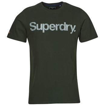 Textiel Heren T-shirts korte mouwen Superdry VINTAGE CL CLASSIC TEE Surplus / Goederen / Olijf