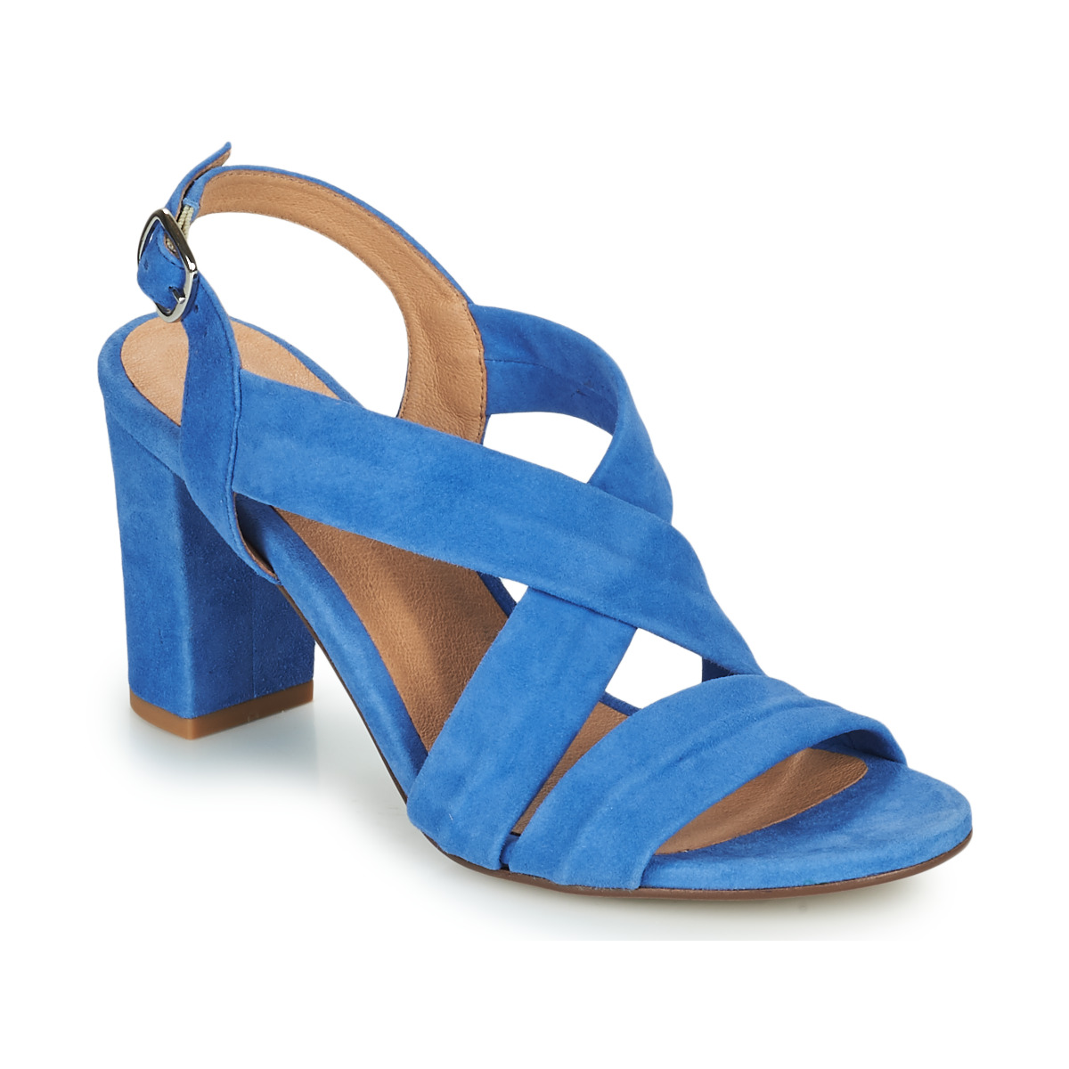 Schoenen Dames Sandalen / Open schoenen Cosmo Paris VUKO-VEL Blauw