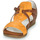 Schoenen Dames Sandalen / Open schoenen Regard BESSAC V4 BUBBLE MAIS Brown / Geel