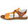 Schoenen Dames Sandalen / Open schoenen Regard BESSAC V4 BUBBLE MAIS Brown / Geel