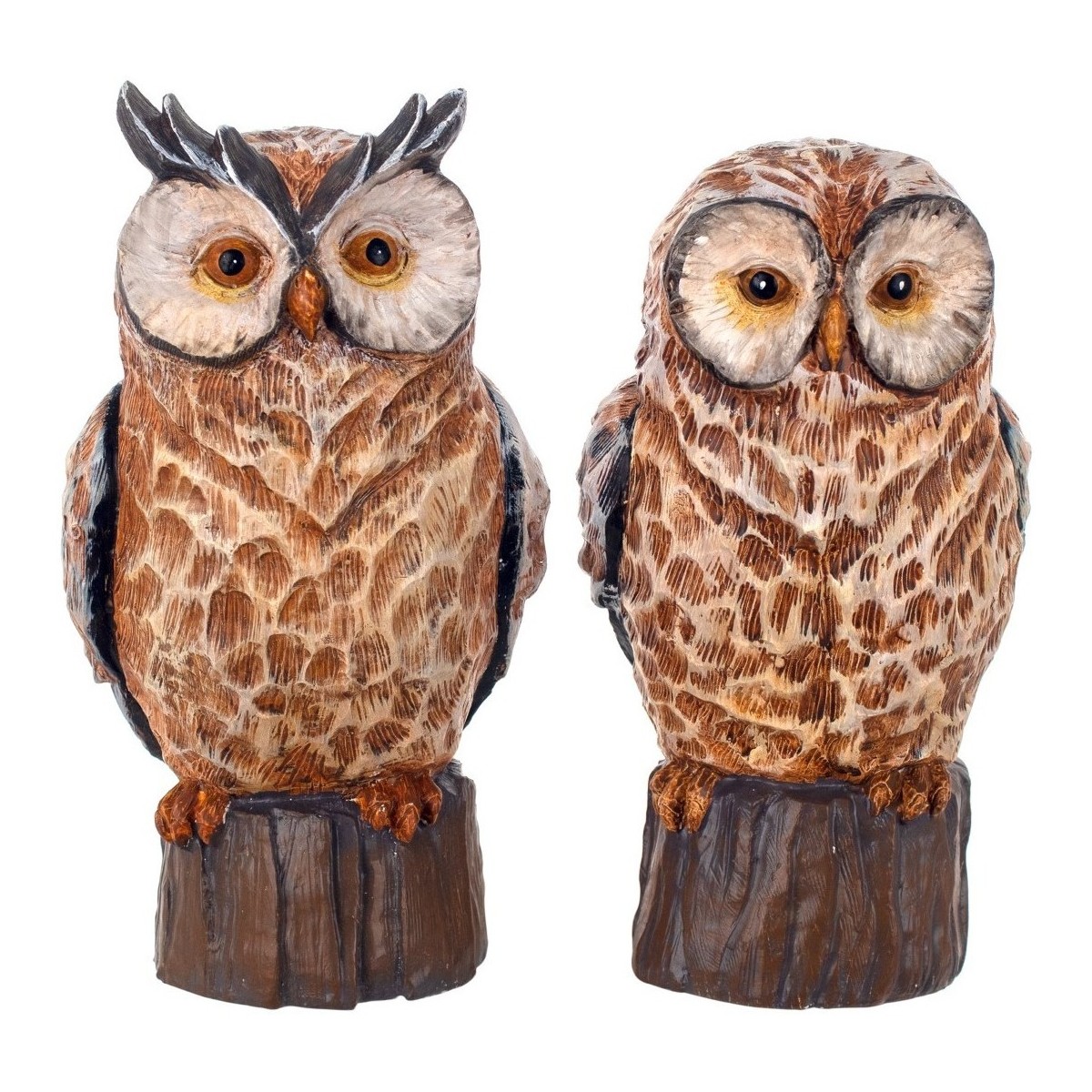 Wonen Beeldjes Signes Grimalt Figuur Owl 2-Eenheden Brown