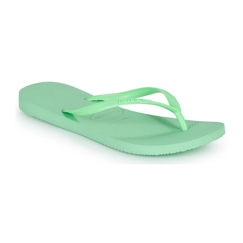 Schoenen Dames Slippers Havaianas SLIIM Green