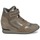 Schoenen Dames Hoge sneakers Ash DRUM Brown / Goud