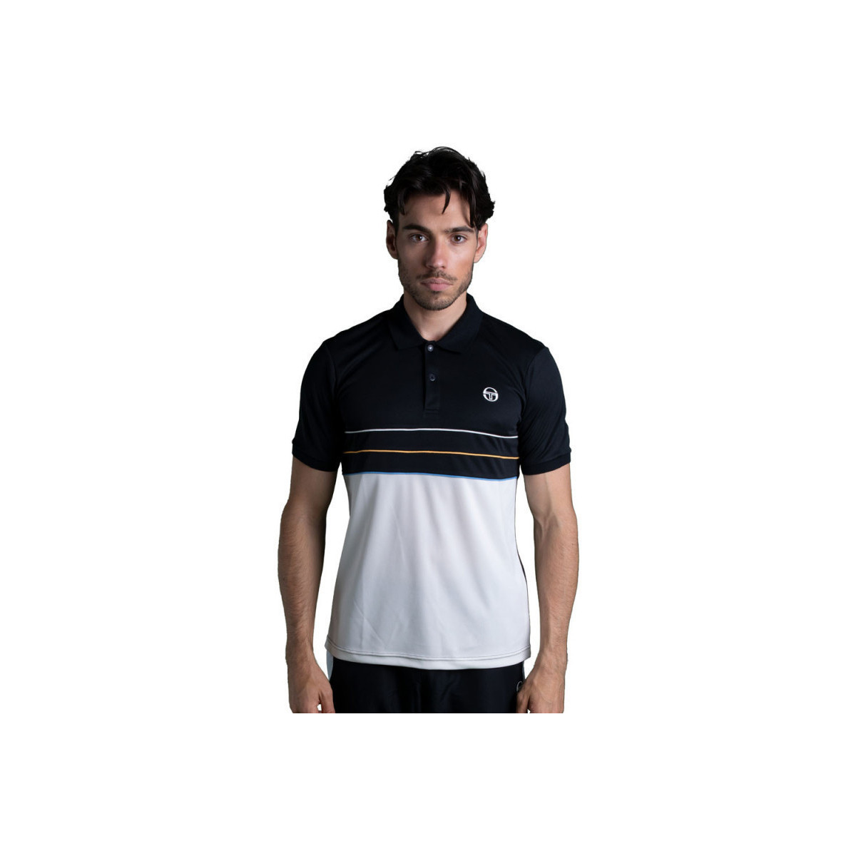 Textiel Heren T-shirts & Polo’s Sergio Tacchini Polo  Amarillis Noir Zwart