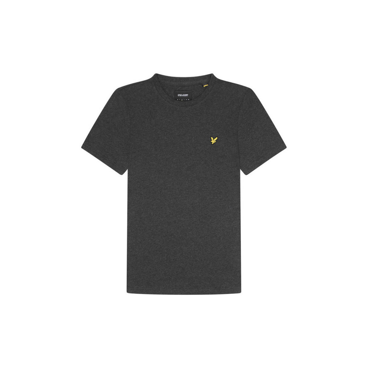 Textiel Heren T-shirts & Polo’s Lyle & Scott T-shirt  Plain gris chiné Grijs