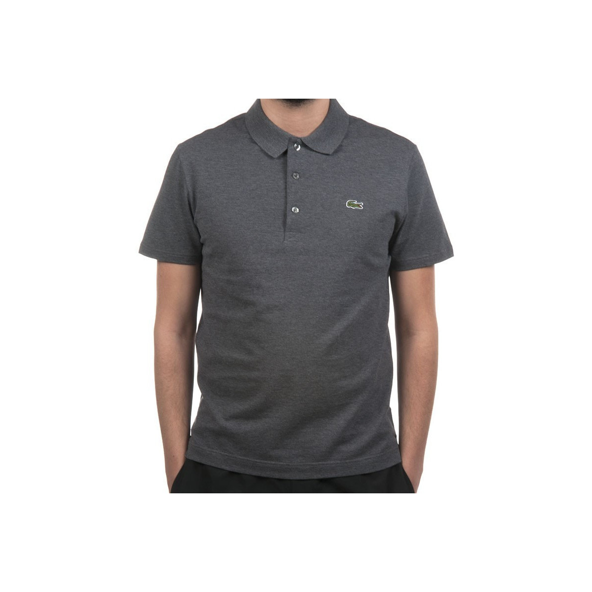 Textiel Heren T-shirts & Polo’s Lacoste Polo  Sport uni slim fit Grijs