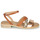 Schoenen Dames Sandalen / Open schoenen NeroGiardini E218673D-660 Brown / Goud
