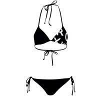Textiel Dames Bikini's Roxy SD BE CL TIKI TRI REG TS SET  zwart