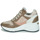 Schoenen Dames Lage sneakers NeroGiardini E217981D-501 Brown / Roze