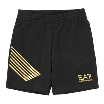 Textiel Jongens Korte broeken / Bermuda's Emporio Armani EA7 TURO Zwart