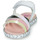 Schoenen Meisjes Sandalen / Open schoenen Pablosky TOMATE Wit / Roze