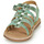 Schoenen Meisjes Sandalen / Open schoenen Citrouille et Compagnie MAYANA Turquoise / Clair