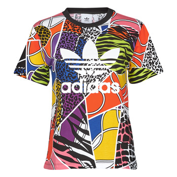 Textiel Dames T-shirts korte mouwen adidas Originals REGULAR TSHIRT Multicolour