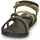 Schoenen Meisjes Sandalen / Open schoenen Bullboxer ALM017F1S-BKCA Zwart / Brown