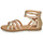 Schoenen Meisjes Sandalen / Open schoenen Bullboxer ALM018F1S-SKGL Beige / Roze