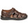 Schoenen Heren Sandalen / Open schoenen Casual Attitude SLOWY Brown