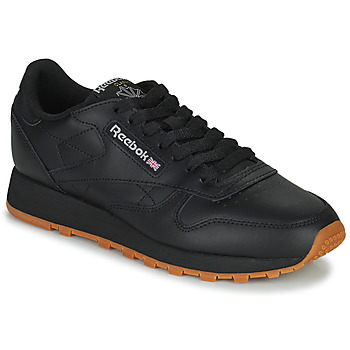 Schoenen Lage sneakers Reebok Classic CLASSIC LEATHER Zwart / Gum
