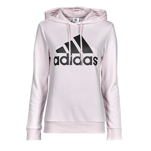 Textiel Dames Sweaters / Sweatshirts Adidas Sportswear BL FT HOODED SWEAT Almost / Roze /  zwart
