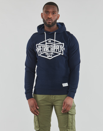 Textiel Heren Sweaters / Sweatshirts Petrol Industries Sweater Hooded Print Midnight / Navy
