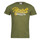 Textiel Heren T-shirts korte mouwen Petrol Industries T-Shirt SS Classic Print Dusty / Leger