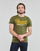 Textiel Heren T-shirts korte mouwen Petrol Industries T-Shirt SS Classic Print Dusty / Leger