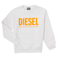 Textiel Kinderen Sweaters / Sweatshirts Diesel SCREWDIVISION-LOGOX Wit
