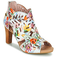 Schoenen Dames Sandalen / Open schoenen Laura Vita ALBANE 04 Wit / Multicolour