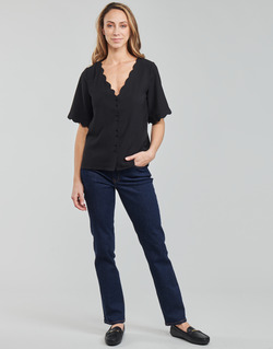 Textiel Dames Straight jeans Lauren Ralph Lauren MIDRISE STRT-FULL LENGTH-STRAIGHT Blauw / Brut