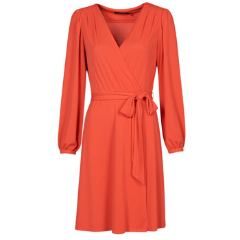 Textiel Dames Korte jurken Lauren Ralph Lauren SHAVILYA-LONG SLEEVE-DAY DRESS Orange