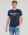 Textiel Heren T-shirts korte mouwen Pepe jeans ORIGINAL STRETCH Blauw