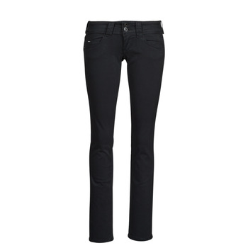 Textiel Dames Straight jeans Pepe jeans VENUS Zwart