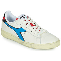 Schoenen Lage sneakers Diadora GAME L LOW ICONA Wit / Blauw / Rood