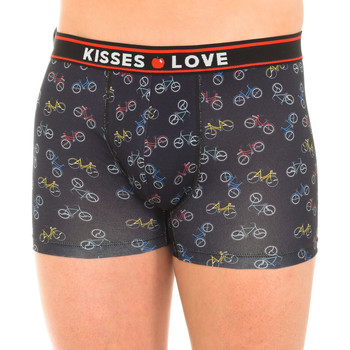Ondergoed Heren Boxershorts Kisses And Love KL10005 Multicolour