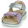 Schoenen Meisjes Sandalen / Open schoenen Clarks Roam Wing K. Zilver / Violet