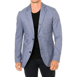 Textiel Heren Jasjes / Blazers G-Star Raw D01241-7622-82-RINSED Blauw